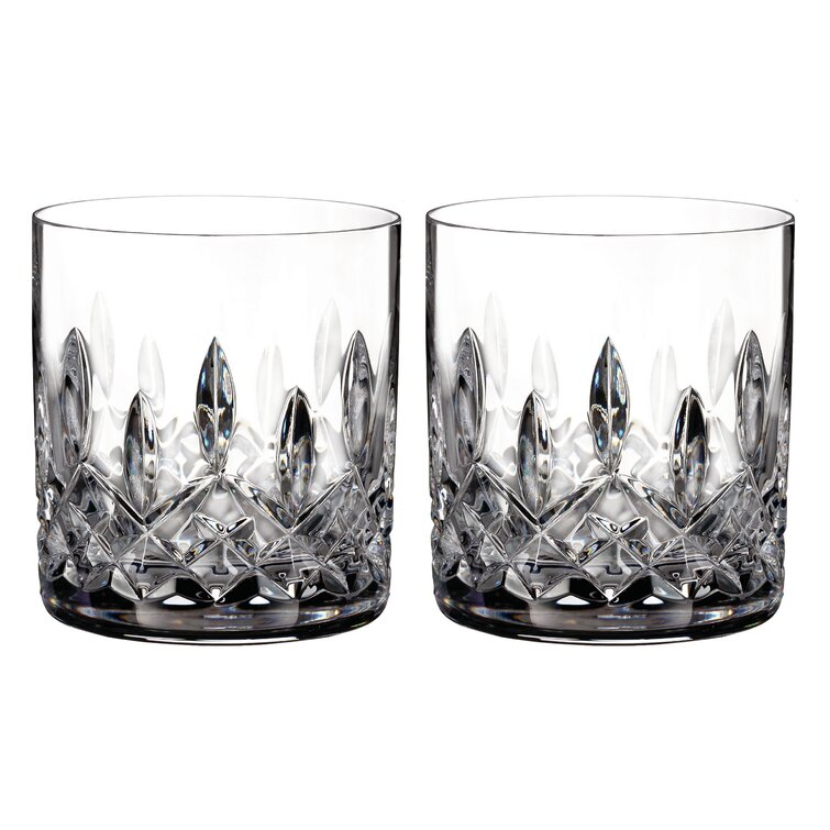 Waterford Lismore Connoisseur 2 Piece 5 Oz Crystal Whiskey Glass Set Wayfair Ca
